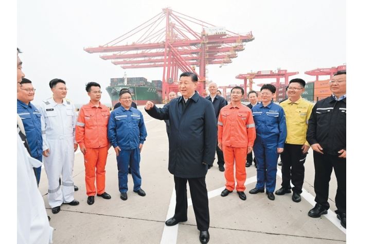 习近平:推动海洋经济高质量发展