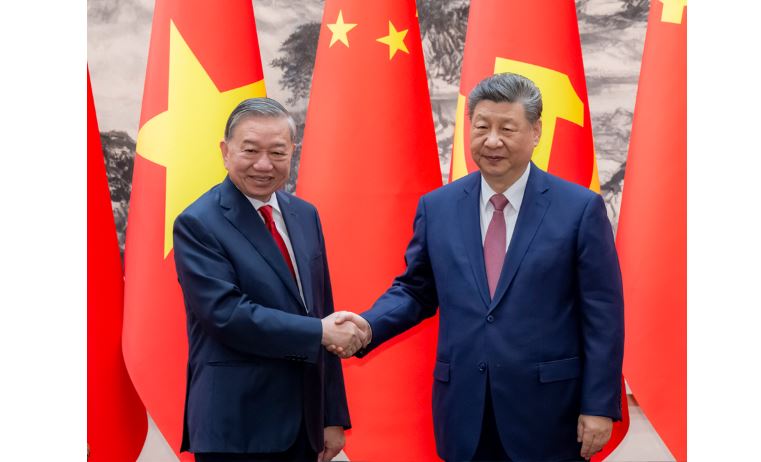 习近平同越共中央总书记、国家主席苏